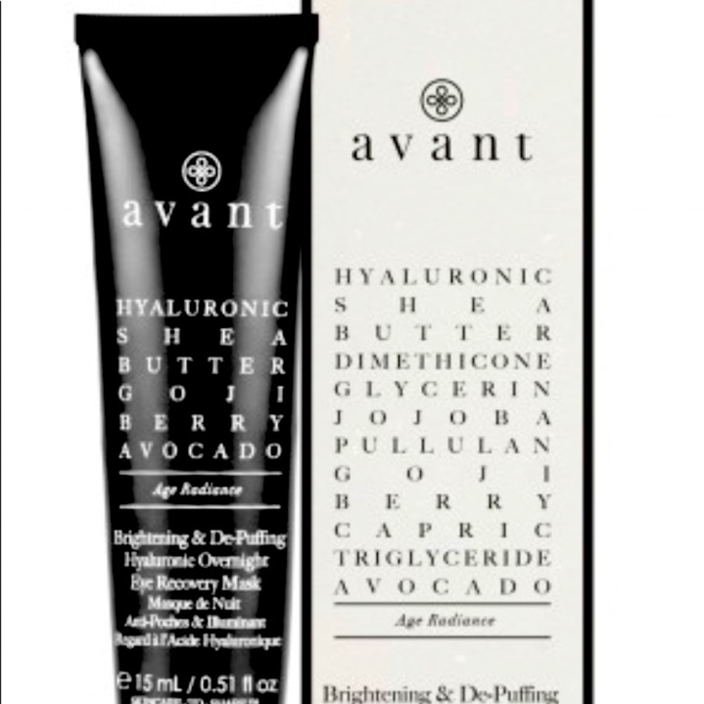 👀 Avant Brightening & De-Puffing Hyaluronic Overnight Eye Recovery Mask 👀